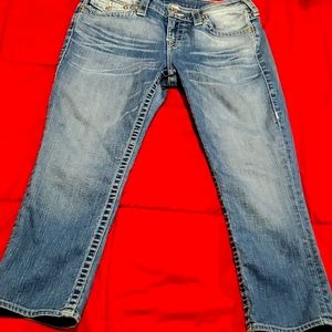 True religion capri,size 30